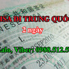 Làm sao để xin visa Trung Quốc gấp