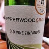 Pepperwood Grove Old Vine Zinfandel ペッパーウッド・グローヴ 2001 アメリカ カリフォルニア