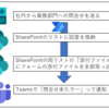 Formsから添付ファイルをSharePointリストにためる[社内→社内]