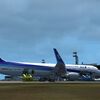 FSX Level-D767-300ER Air Japan (ANA JA627A)リペイント公開です。