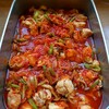 チキンのトマト醤油煮込み
