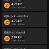 回廊インターバル【2025/07/06朝ラン】