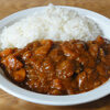 今日の食べ物　朝食にカレー