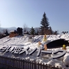 雪まつりが終わった札幌へ