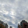 雲写真　暖かい曇りの日