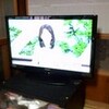 アナログ液晶テレビ故障による更新