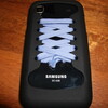 靴紐でアレンジができるケースiShoes GALAXY Sを購入した