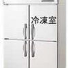 福岡への４ドア冷凍冷蔵庫