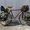 自転車旅支度