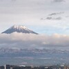 今朝の富士山