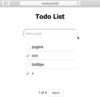 todo-app つくった (pagination 編)