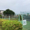 ４人でダブルス練