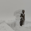 積雪期の伊吹山