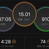 15kmペース走【2019/05/11昼ラン】