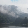 花貫ダム　霧風景