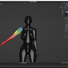 Blenderのウエイトペイントはすごい