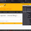 bWAPPでA1-HTML Injection - Stored (Blog)をやってみた(再び)