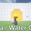 【マイクラ1.20】溶岩/水ゲートの作り方 - Minecraft Lava/Water Gate【マインクラフト/建築/便利装置】