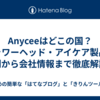 Anyceeはどこの国？シャワーヘッド・アイケア製品の評判から会社情報まで徹底解説！