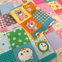 レトロかわいい生地を2種類ゲット∩^ω^∩懐かしいは癒しです