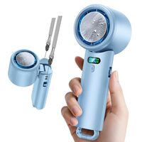 冷却プレート付き携帯扇風機レビュー｜-25℃瞬間冷却＆10000mAh大容量！真夏を快適にする最強ハンディファン