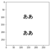 pythonで画像に日本語をプロットする