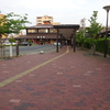 線路より低い位置にホームがあった？　直方（のおがた）駅1番ホーム　福岡県直方市山部