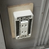 【電気工事】物置き改造　照明とコンセント＃１