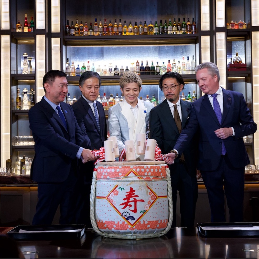 Number_i岸優太、ハイアット リージェンシー 東京リニューアル祝賀に登場