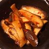 椎茸の豆板醤炒め