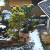 初雪の朝の考え事　スノータイヤ……