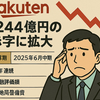 楽天、1244億円の赤字に拡大　外貨建て資産の評価損が決算を直撃