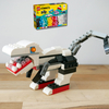 レゴ：ティラノサウルス・恐竜の作り方 LEGOクラシック11036だけで作ったよ (オリジナル説明書) ヴェロキラプトルにも見える？