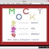 MSX GAME BOOK「MOCKY」