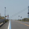 下位蜃気楼の一種：逃げ水がとびしま海道に現る！