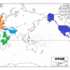 コロナでも行ける国を地図に色分けしてまとめました。2ヶ月分のまとめ