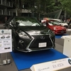 丸の内には企業とのタイアップイベントが多い　LEXUS車の展示見つけたり！