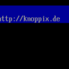 KNOPPIX V7.4.2DVD（本家版）の UEFI USBメモリ ブート