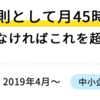 2019年4月1日から『働き方改革法案施行』：どう変わる働き方の違反と罰則　6か月以下の懲役または30万円以下の罰金