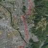 2023/01/10 夜RUNの17km、途中1kmダッシュ！