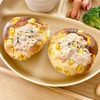 混ぜて焼くだけ簡単！【ツナマヨコーンパン】のレシピ