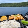 お弁当とダイビングとステーキ