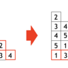 AOJ 2997 Horizontal-Vertical Permutation (JAG 夏合宿 2019 day3-J) (4D)