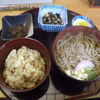 今日のサラメシは、小豆島で唯一日本蕎麦のお店「一鼓(いちこ)」の蕎麦定食！！