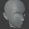 Blender まぶたの作り方?