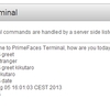 PrimeFacesのTerminalとTwitter4jをコラボしてみる