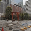 春の吹雪のなか、福徳神社を散策しに行ってみた。（中央区日本橋室町）