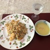 冷蔵庫の整理後の昼ご飯