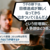 「部下が目標達成が難しくなってから泣きついてくるんだよ」という管理職の悩みに対してどう答えるか