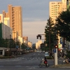 桃太郎大通り　岡山駅から